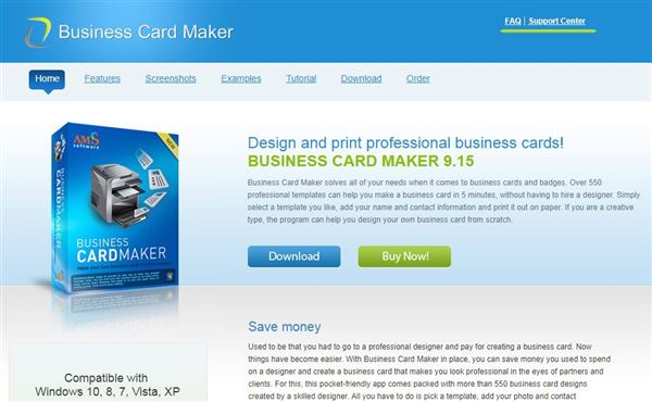Business Card Maker_名片设计打印软件Business Card Maker