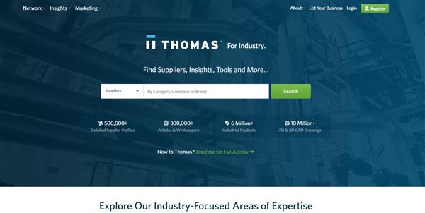ThomasNet_B2B电子商务平台