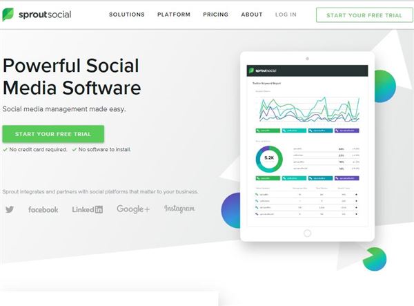 社媒营销工具Sprout Social